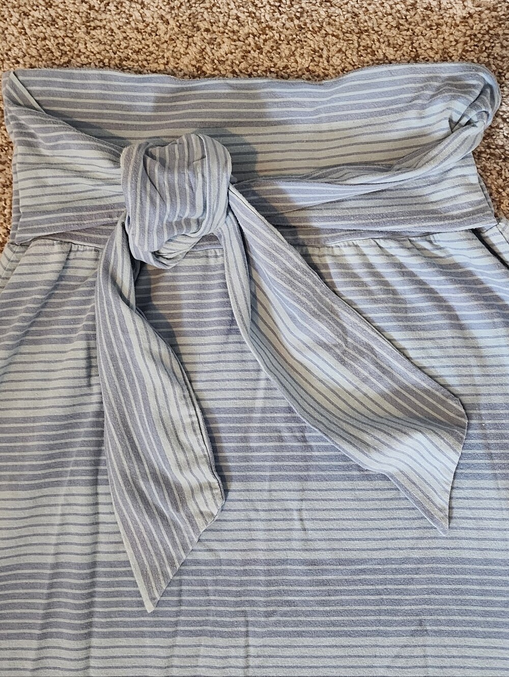 🌸Patagonia Kamala Convertible Midi Skirt & Strapless Dress. Blue Summer M 🌊